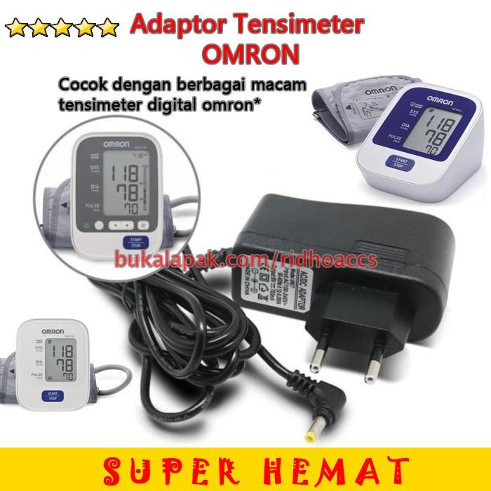 Omron Ac Adaptor Tensimeter (Adapter S) 8712 7120 7130 7111 7156 7200
