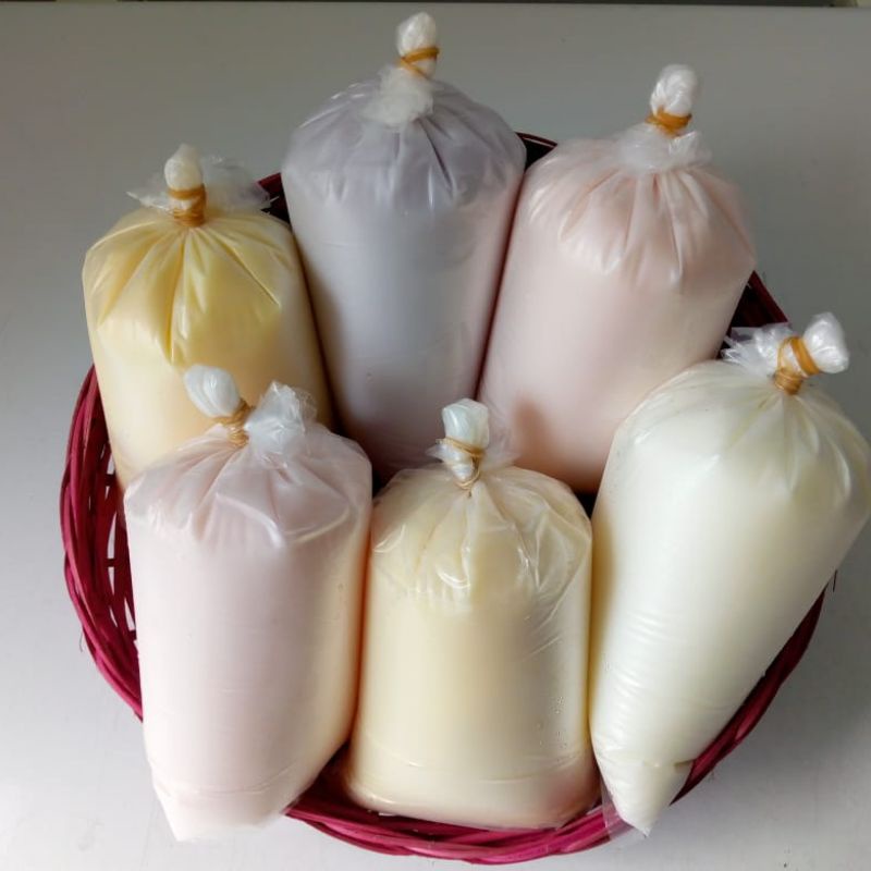 Yoghurt 1 liter kemasan plastik