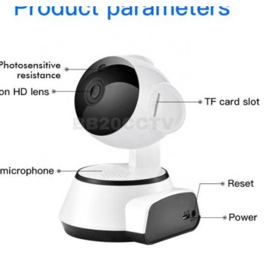 ➬ Smart IP Camera wifi Mini Robot V380 CCTV ☞