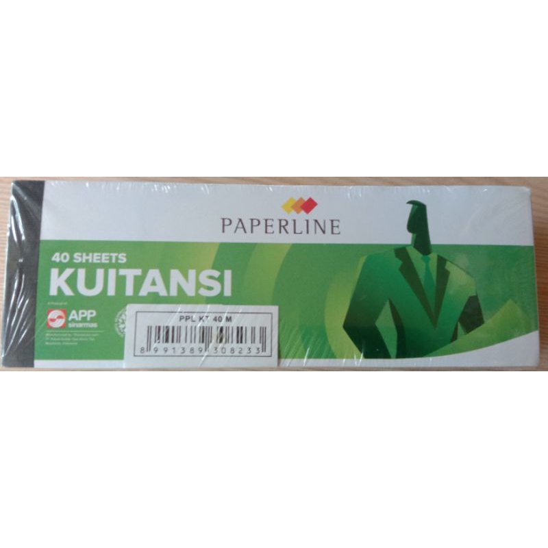 

Kwitansi paperline KT 40 M (1pcs)