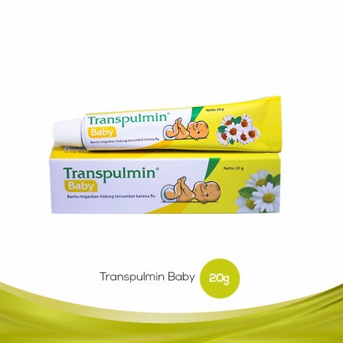 Salep TRANSPULMIN BABY 20gr - Balsam Bayi Ketika Flu ens