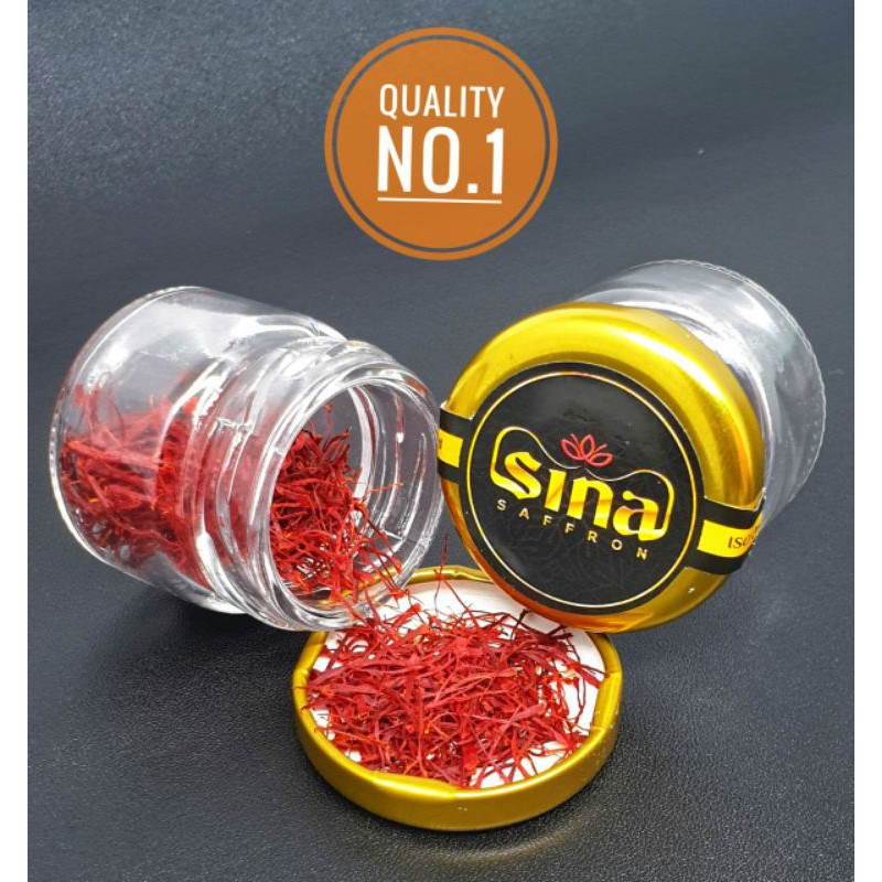 

SINA SAFFRON IRAN 0.5gr (Original, Super Negin Safron Grade 1)