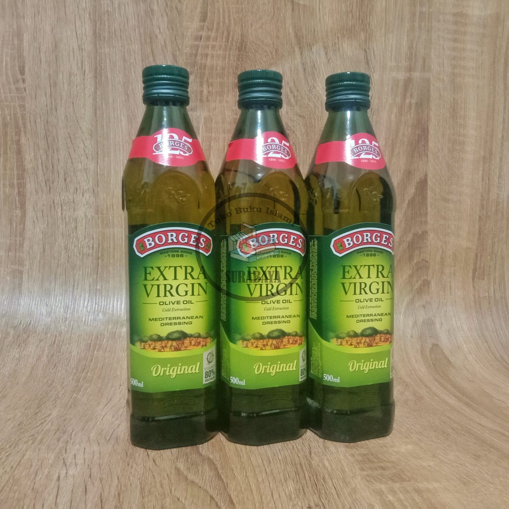 Jual Minyak Zaitun BORGES 500ml Extra Virgin Bisa DIminum Original