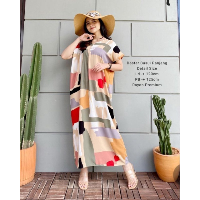 DASTER DRESS HOMEDRESS PAJAMAS GAMIS VIRAL LONGDRESS BUSUI PANJANG NON RUFFLE MURAH LARIS