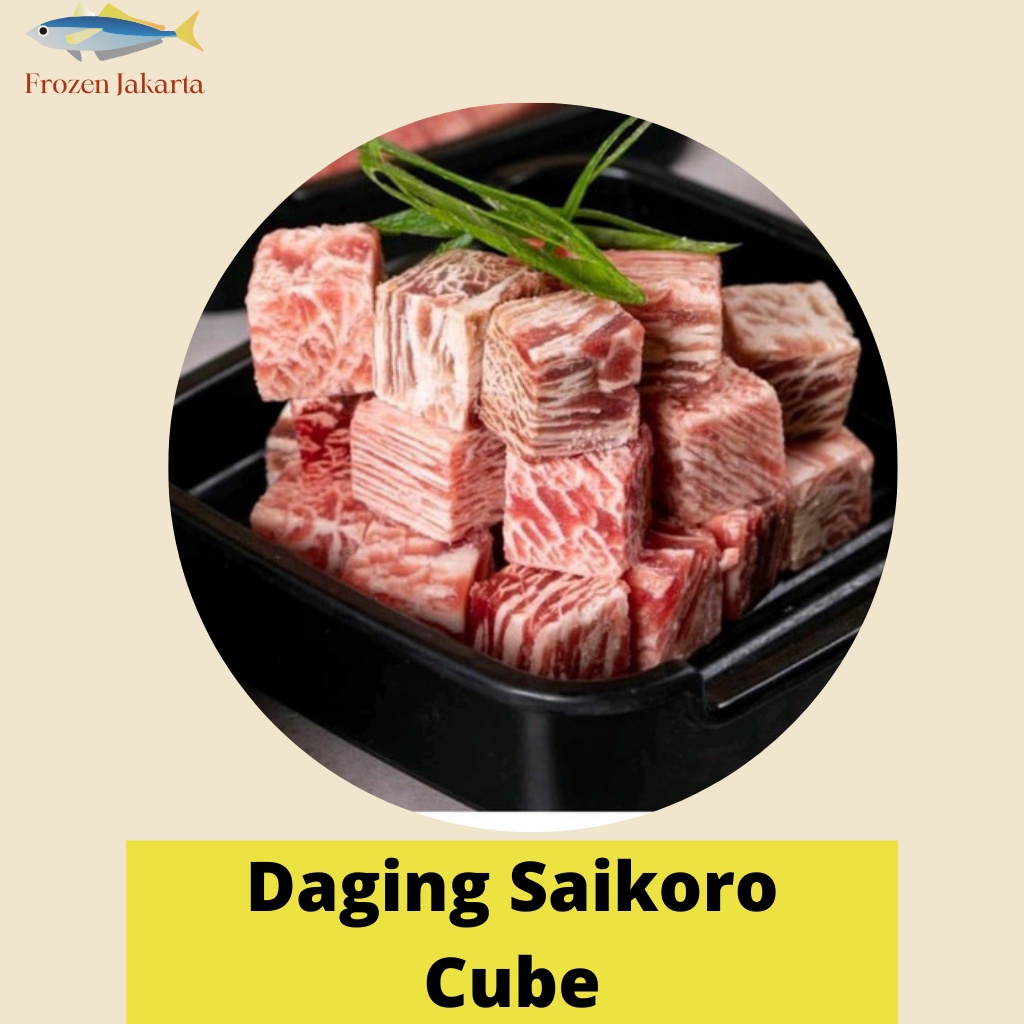 

Daging Sapi Beef Wagyu Saikoro Cubes Meltique FRESH CUT 500gram FROZEN JAKARTA CABANG TANGERANG