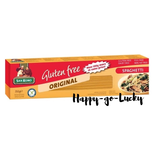 

San Remo Spaghetti / Fettucine Gluten Free 350 gr