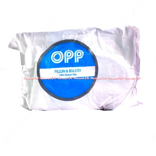 Opp Pillow &amp; Bolster Polyister Fiber Bantal Guling 1set Putih Bantalguling Putih Krisbow O.P.P