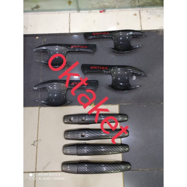 paket outer handle All new Ertiga 2018 -2021 full carbon