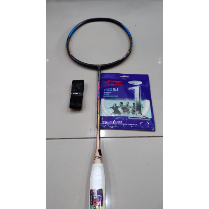 Raket li ning windstrom 72 original-siap pakai