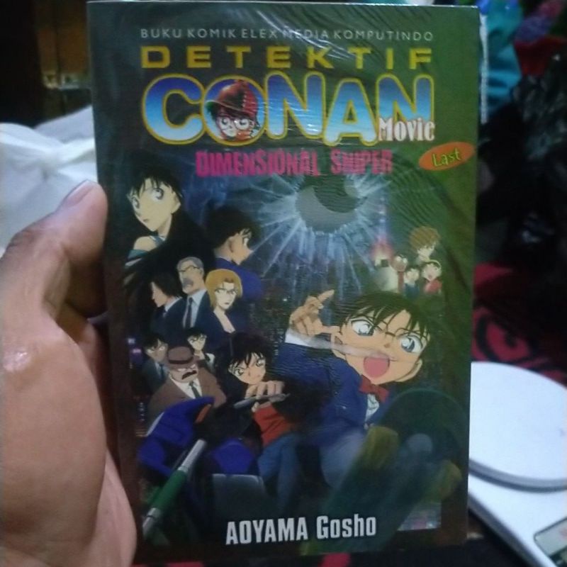 Obral Diskon Buku Komik Detektif Conan Dimensional Sniper Last