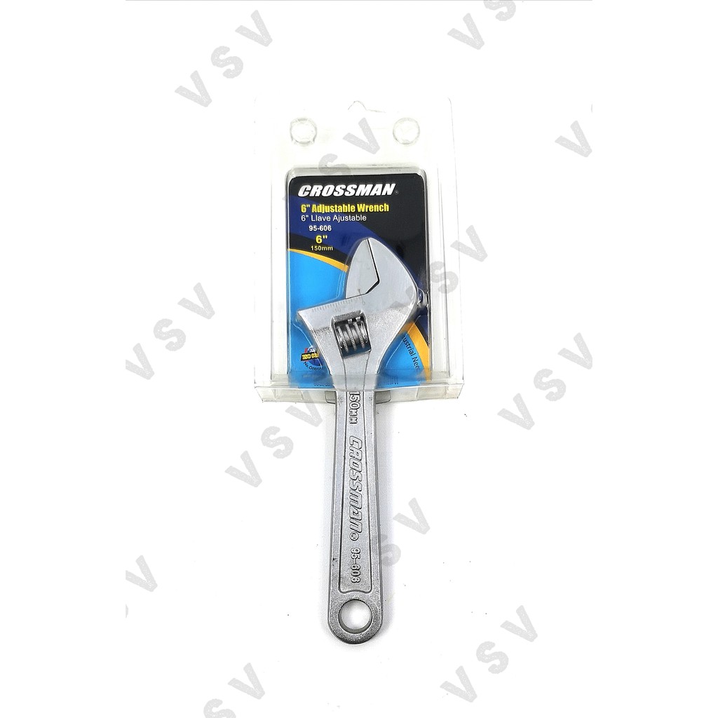 Gestar Kunci inggris 6&quot; Kunci setel 6&quot; Adjustable wrench gestar 6&quot; 995-606