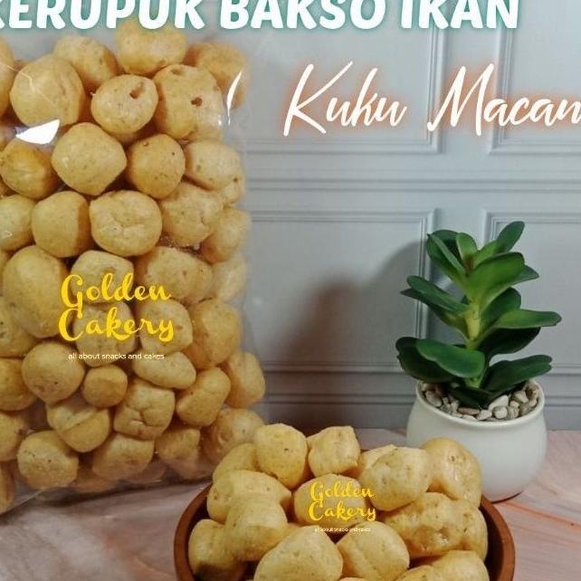 

Ready Stock--Kerupuk BAKSO IKAN | Kuku Macan