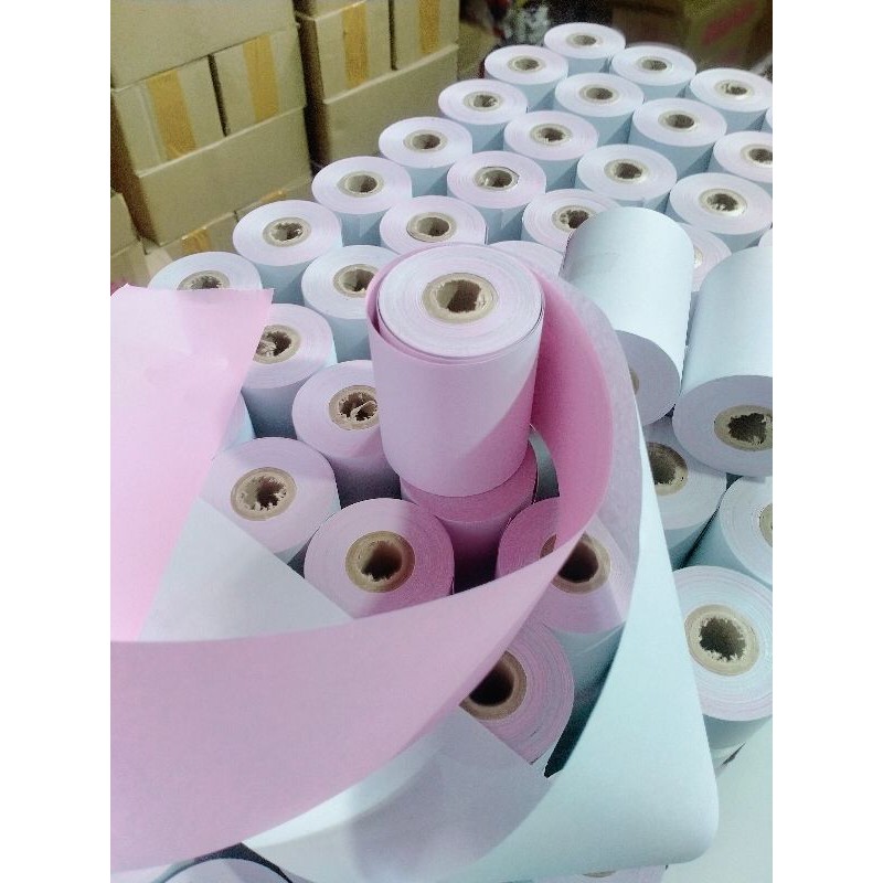 

kertas kasir/setruk 75x60 NCR✓ 2 play [ 2 rangkap ]