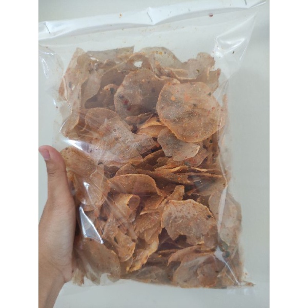 

Keripik Kaca Pedas 200 gram