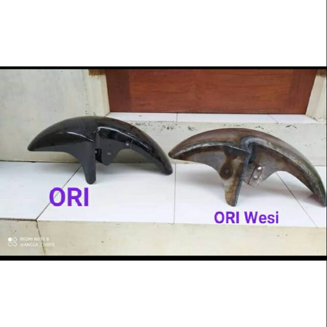 Spakbor slebor depan ninja RR besi