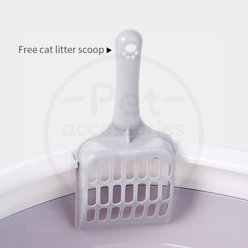 Baskom Bak Pasir Pup Kucing / Cat Litter Box / Tempat Kotoran Hewan