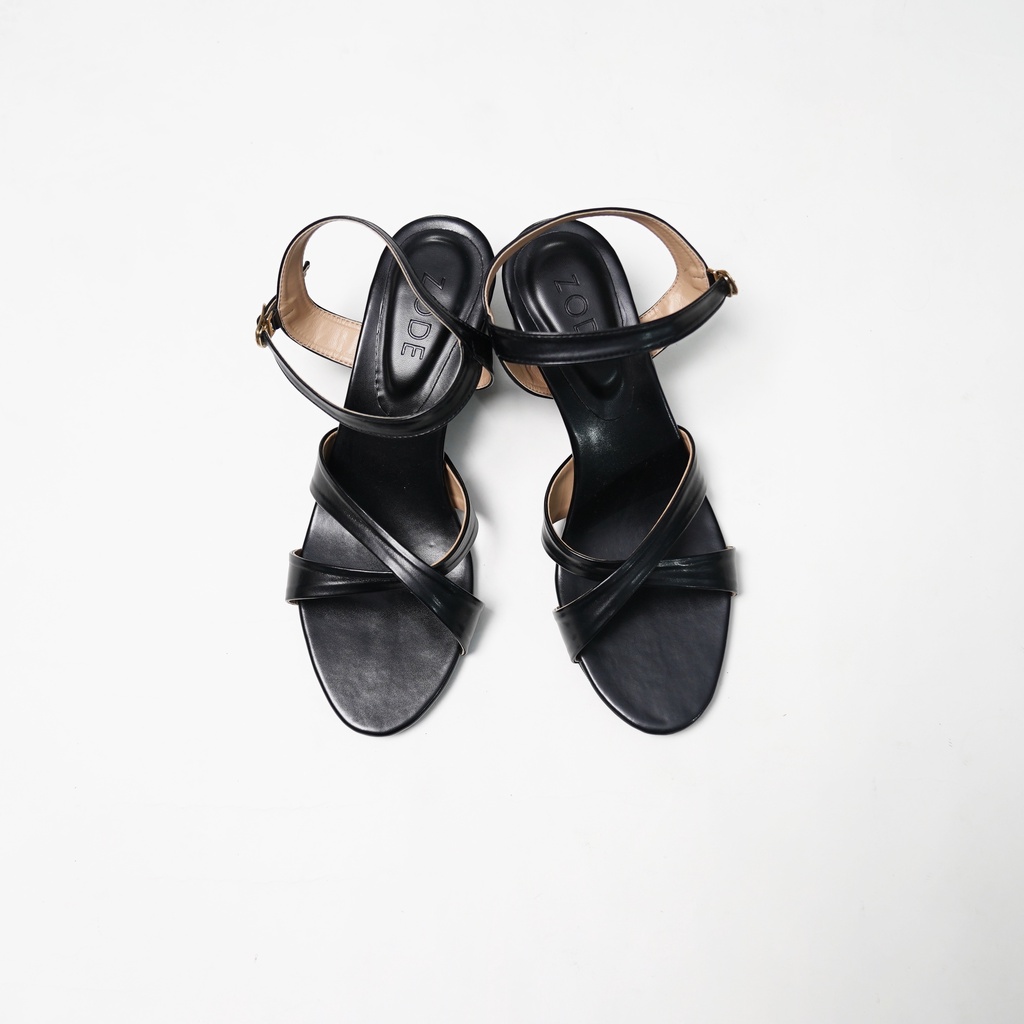 ZODE Eclair Heels 5cm-Black Hak Tahu