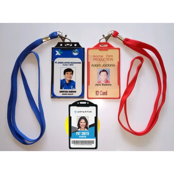 

Paket Cetak ID Card plus Tali dan Case