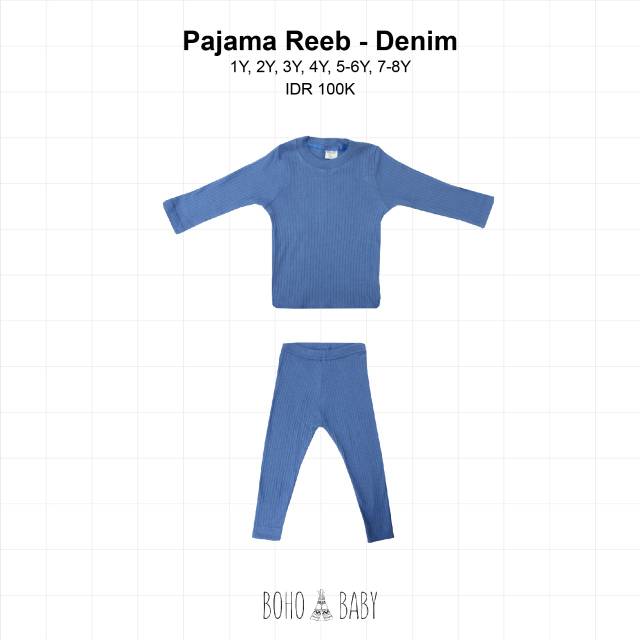 Bohopanna - Bohobaby Pajama Reeb / Pajama Rib / Piyama Rib