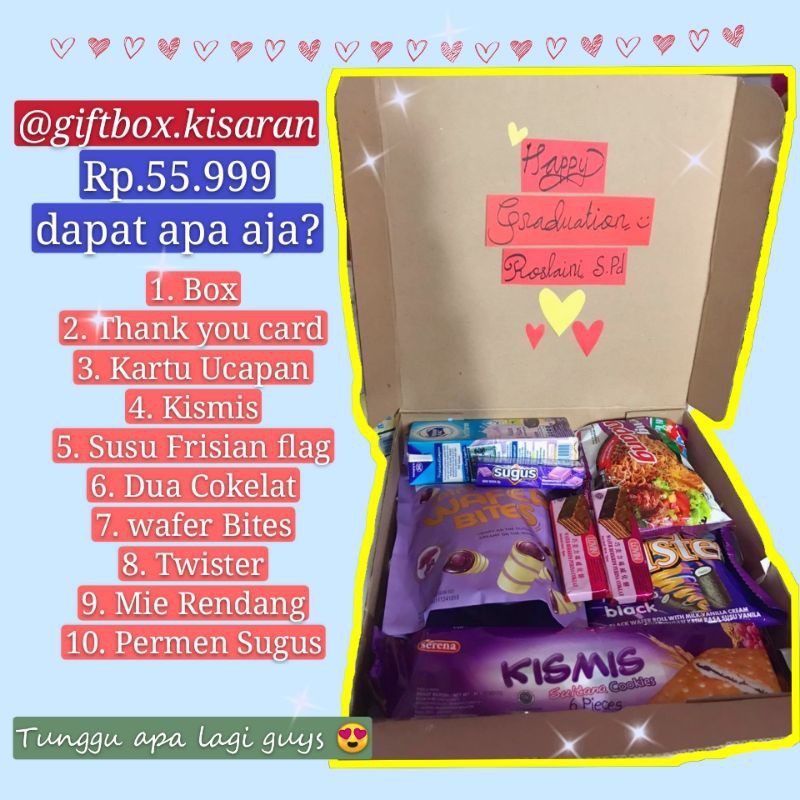 

SNACKBOX tema UNGU, Birthday, Anniversary, Wisuda.