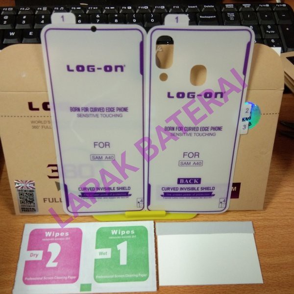 LOG - ON Anti Gores Hydrogel Samsung A40