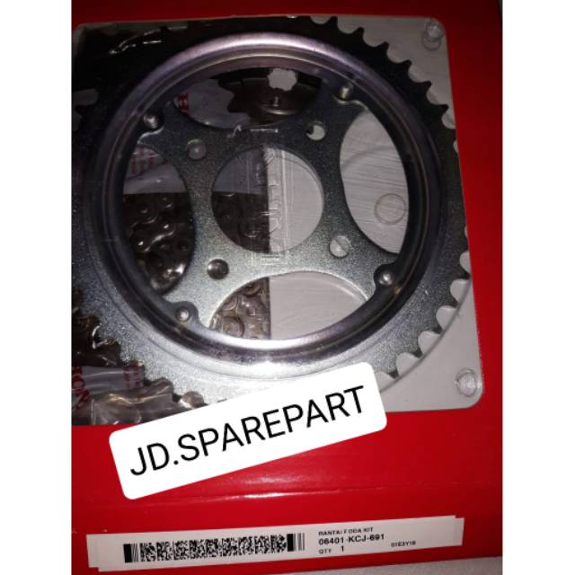 Gear Set Honda Tiger - Tiger CW Asli