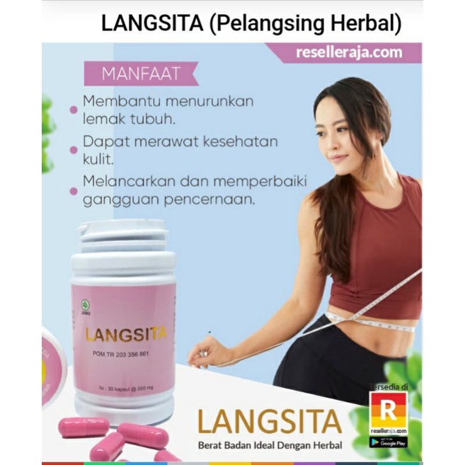 NI LANGSITA herbal pelangsing perut buncit mengurangi lemak perut tanpa efek samping dan memperbaiki