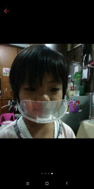 Mask Plastic Transparent,masker Penutup Mulut Plastik Transparan