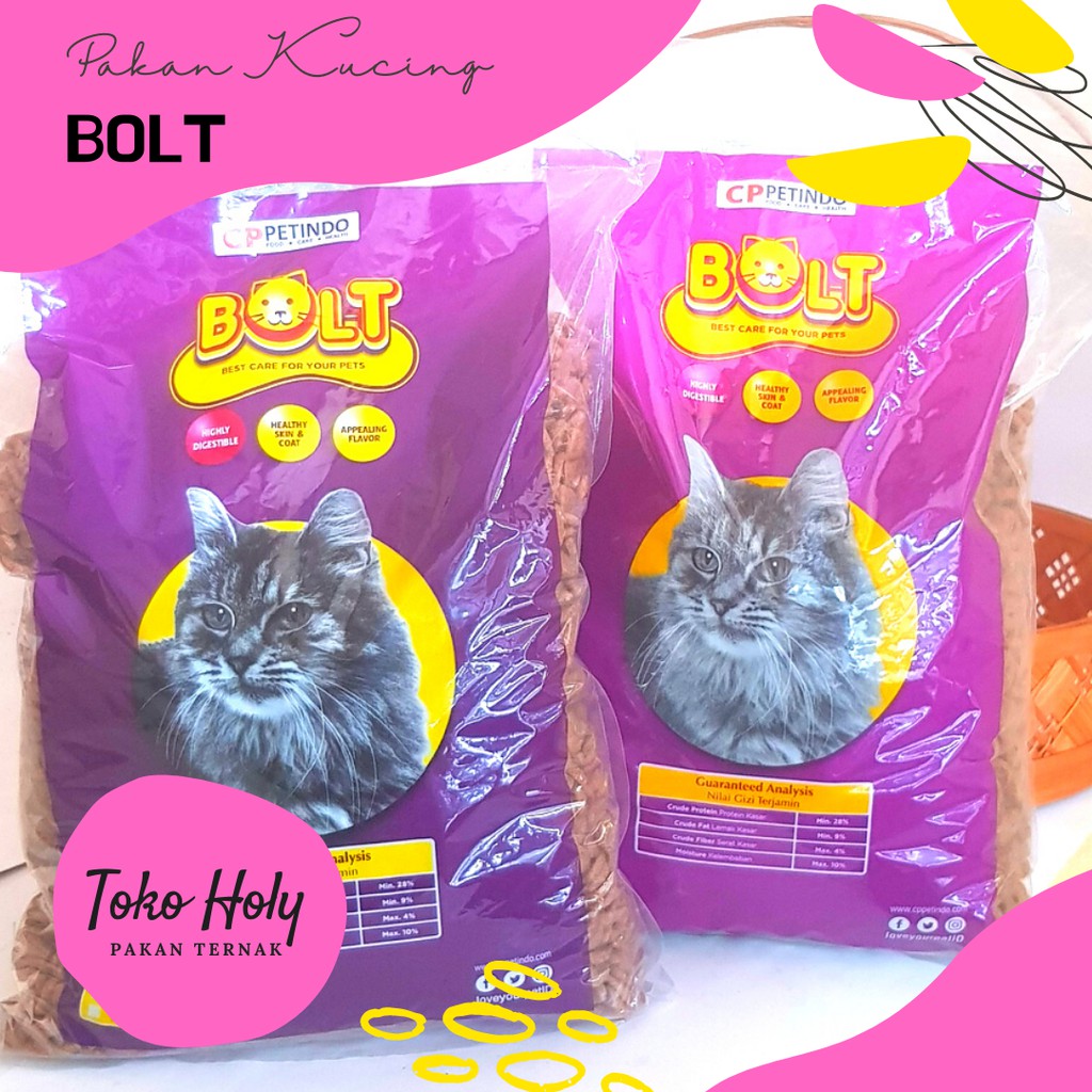 PAKAN KUCING BOLT