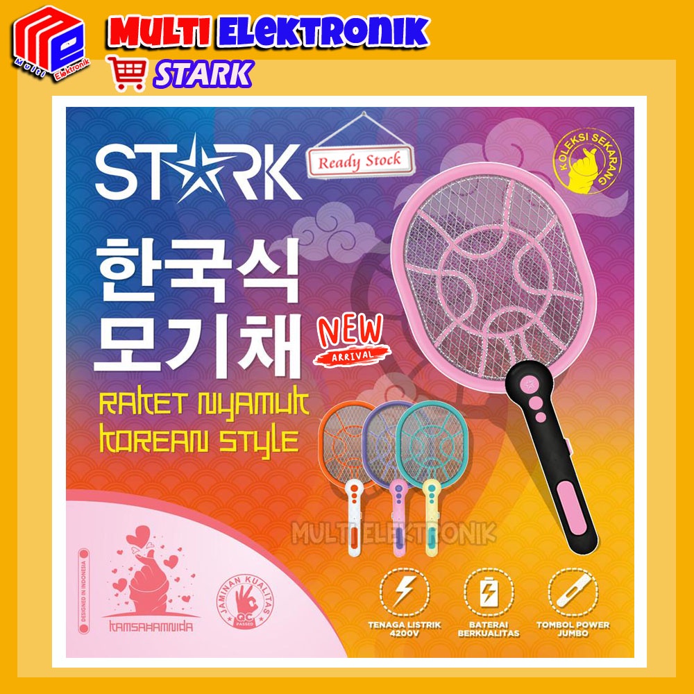 Raket Nyamuk STARK STK-007 Korean Style