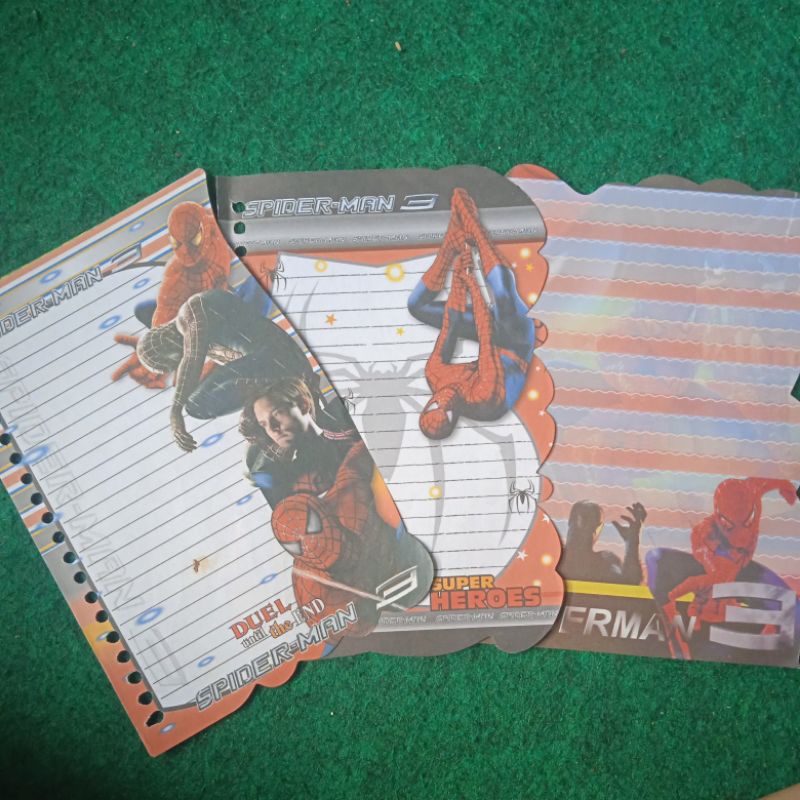 

Isi binder ecer spiderman