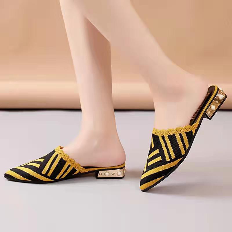 Free Box Sepatu Sandal Wanita  NS976 Sandal Import Fashion Sepatu Import