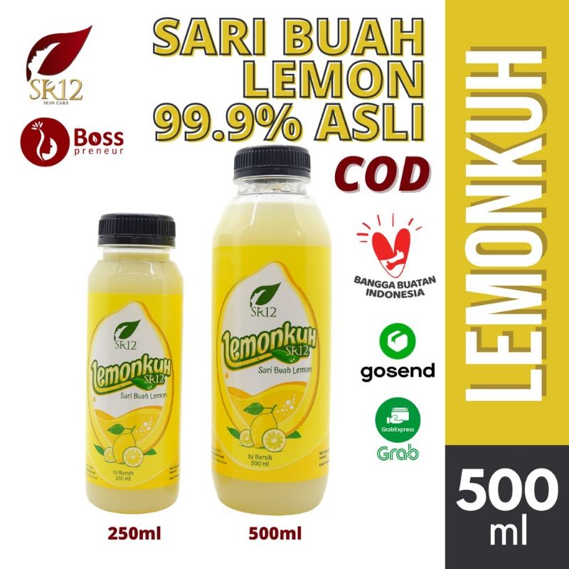 

Lemonkuh SR12 Sari buah Lemon ASLI