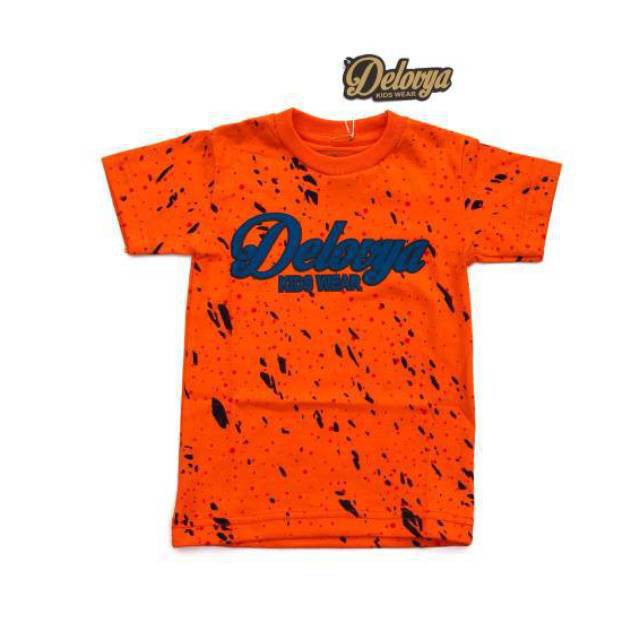 Kaos Anak Premium Delovya Orange