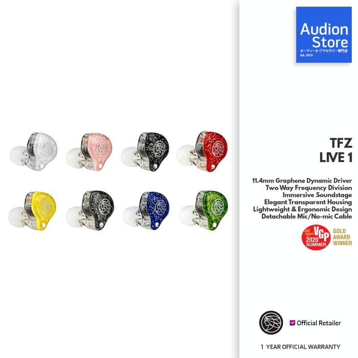 Earphone Iem Tfz Live1 / Live 1 Graphene Dynamic Driver 2Pin 0.78Mm