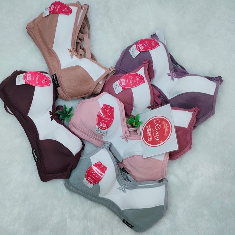 Bra Sport Tanpa Kawat / BH Rianti / Bra wanita / Bra anak perempuan / Bra Murah / BH Murah BH REMAJA