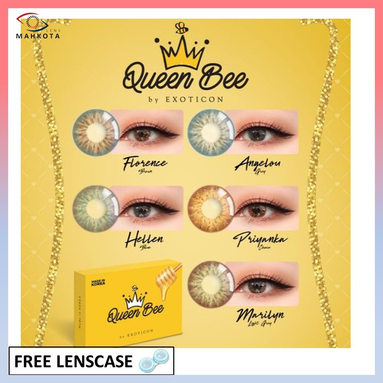 SOFTLENS QUEEN BEE / NORMAL &amp; MINUS (-0.50 s/d -2.50) / 14.2MM / X2 EXOTICON