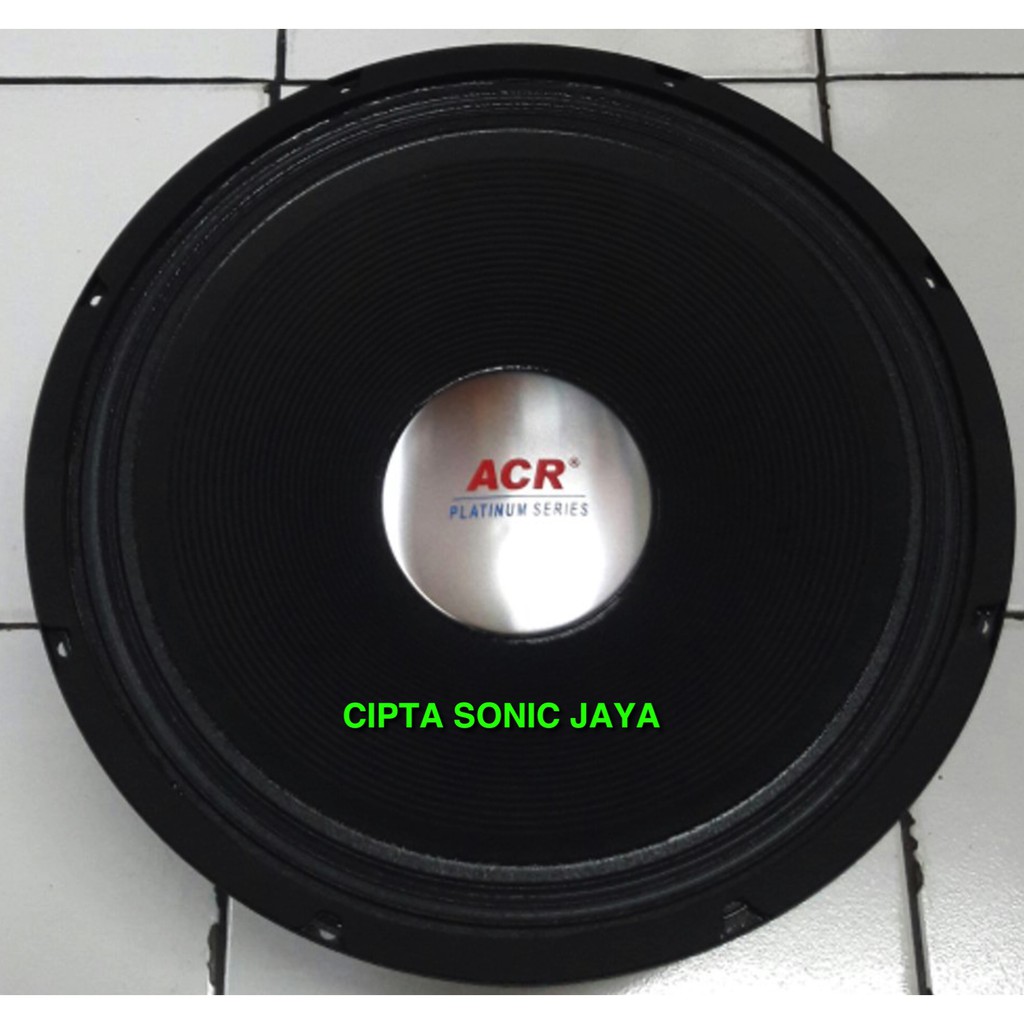 Speaker ACR 15 inch 15500 Black Platinum Series ORIGINAL SINAR BAJA