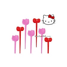 food pick hello kitty / tusukan bento