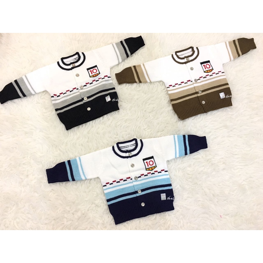 cardigan rajut bayi tsubatsa