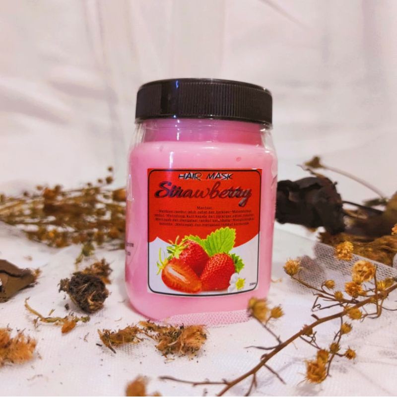 HAIR MASK STRAWBERRY 200ml CREAMBATH SALON STROBERI