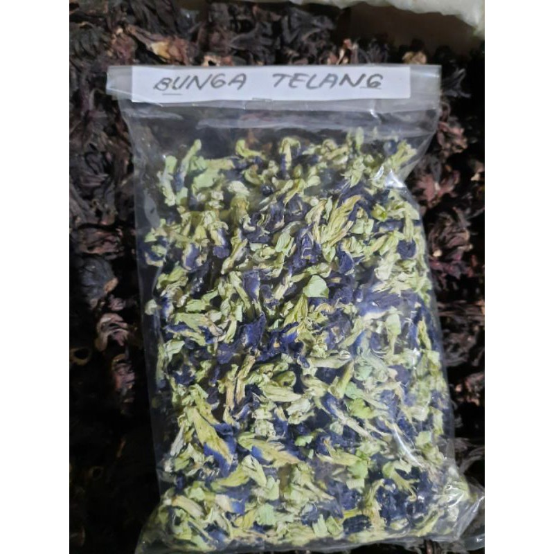 

Bunga Telang 100% asli murah / Herbal Bunga Telang / Rempah Bunga Telang / Free Ongkir / COD