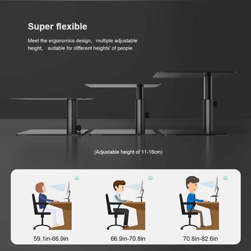 Nillkin Monitor Stand Adjustable Aluminium HighDesk N6 Metal Stand