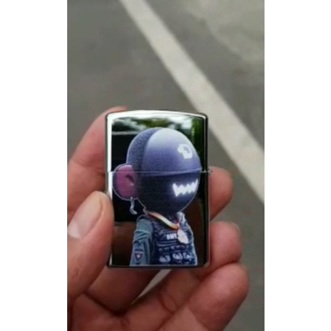 Zippo print uv Zippo silver Zippo ukir laser