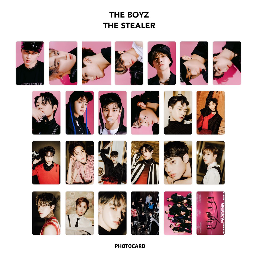 Photocard The Boyz The Stealer