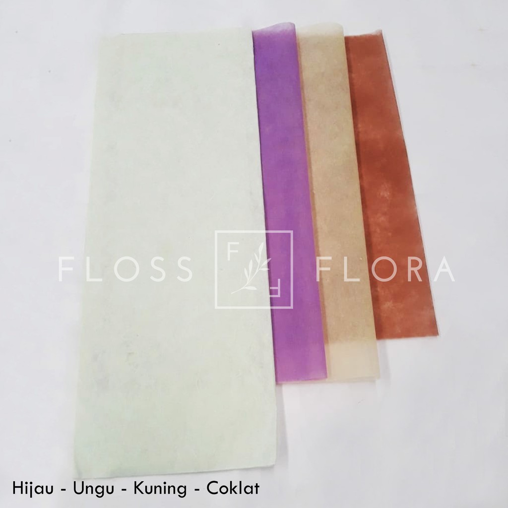 

Flower Wrapping / Tissue Polos 2 (Isi 5Pcs)