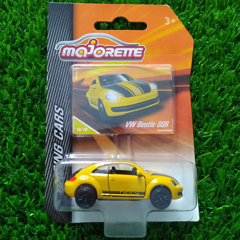 Majorette VW Beetle GSR Yellow
