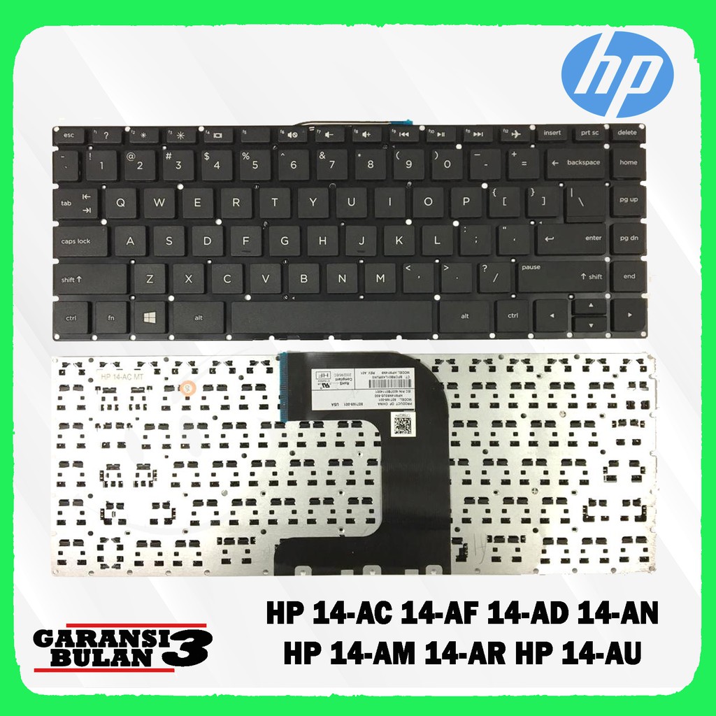 Keyboard Hp Pavilion 14-AF 14-AC 14-AN 14-AD 246 G4 240 G4