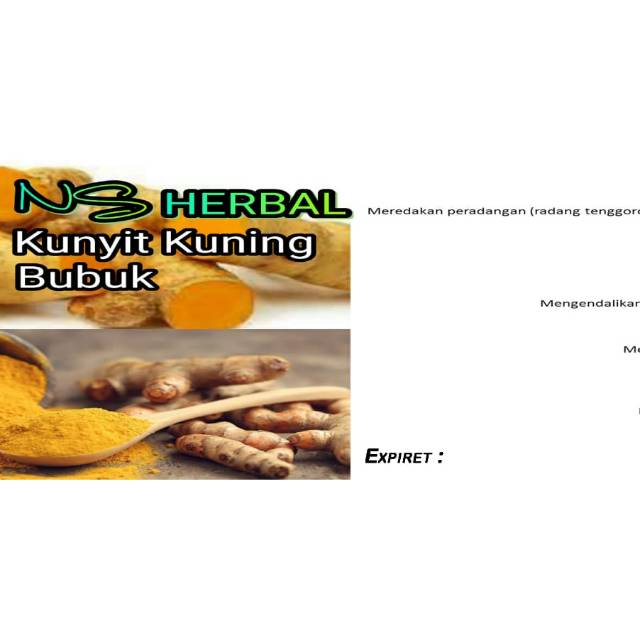 Kunyit bubuk 50gram