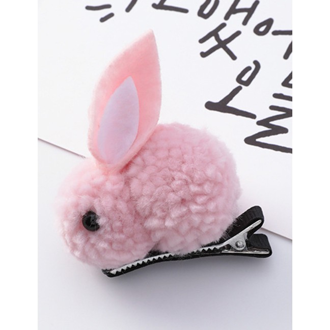 LRC Jepit Rambut Fashion Rabbit Shape Decorated Hair Clip F05328